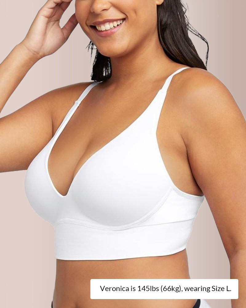 Curvvvy®  Deep V Wireless Lift Bra curvvvy