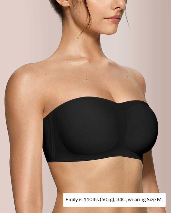 Curvvvy® Wireless Padded Bandeau Bra curvvvy