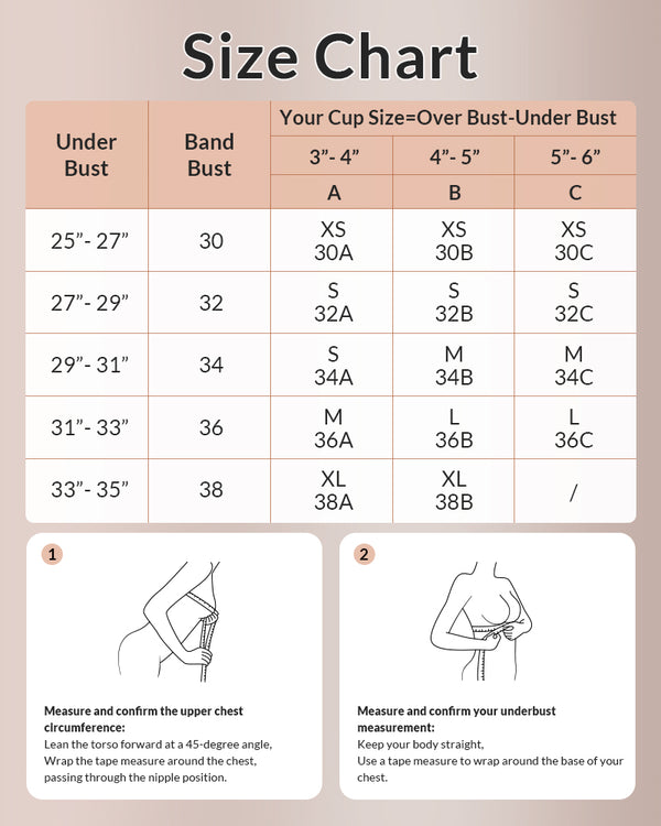 Curvvvy® Wireless Padded Bandeau Bra