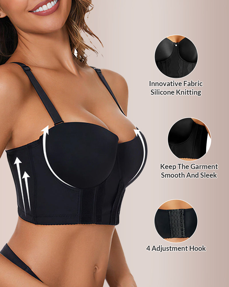 Curvvvy® Low Back Strapless Bra curvvvy