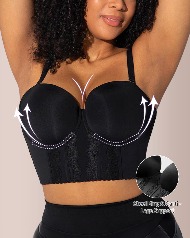 Curvvvy® Low Back Strapless Bra curvvvy