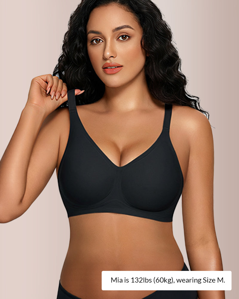 Curvvvy® Seamless Soft Comfort Jelly Strip Wireless Bra curvvvy