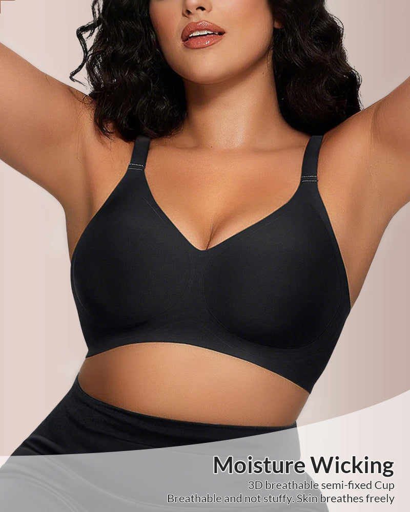 Curvvvy® Seamless Soft Comfort Jelly Strip Wireless Bra curvvvy