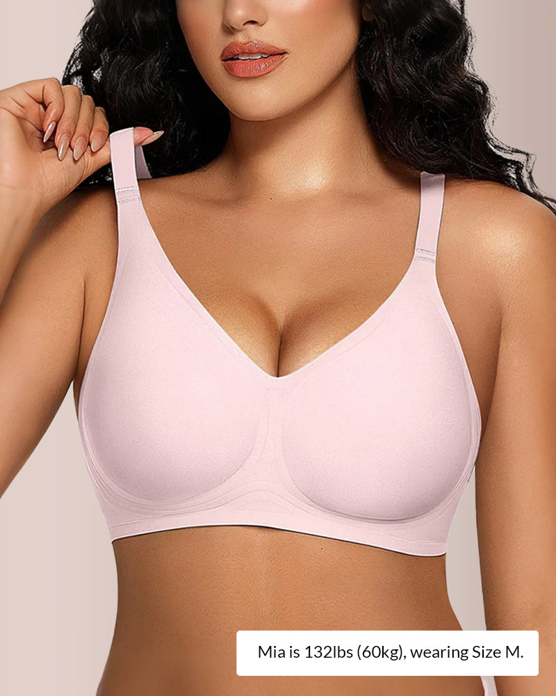 Curvvvy® Seamless Soft Comfort Jelly Strip Wireless Bra curvvvy