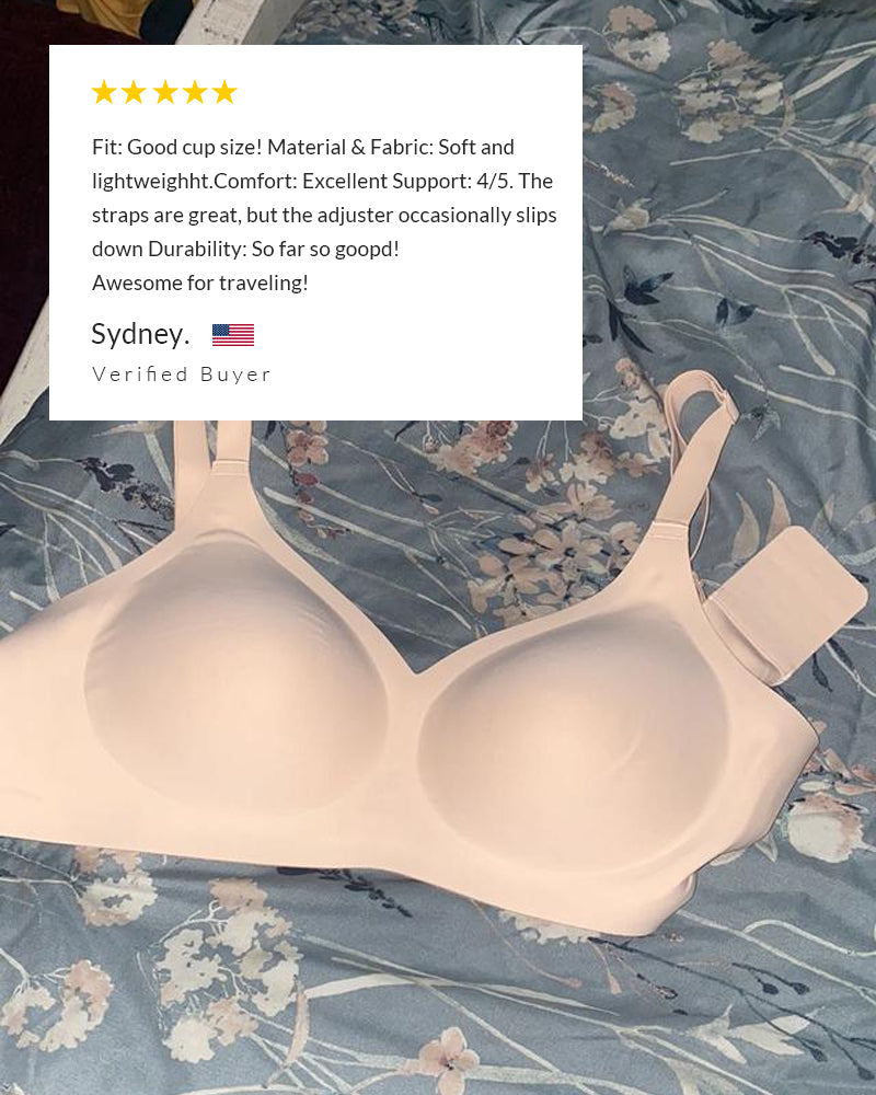 Curvvvy®Jelly Wireless Women's Comfortable Push-Up Bras