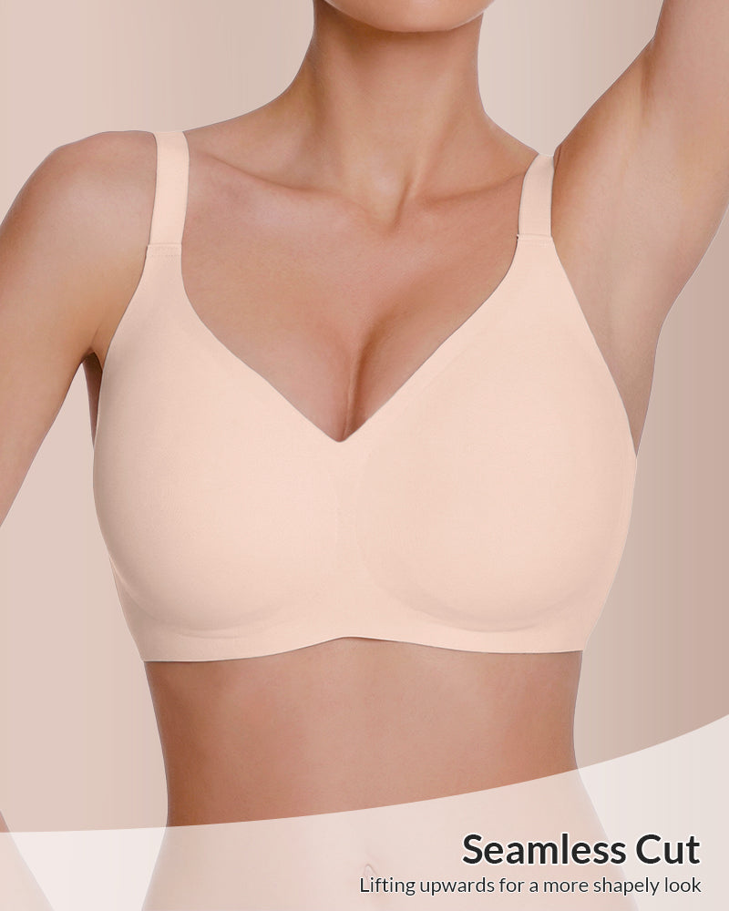 Curvvvy®Jelly Wireless Women's Comfortable Push-Up Bras