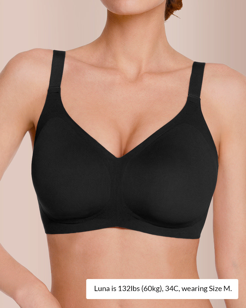 Curvvvy®Jelly Wireless Women's Comfortable Push-Up Bras