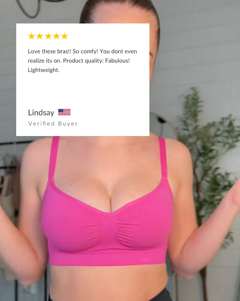 Curvvvy®Women’s Wire-Free Yoga Sports Bra