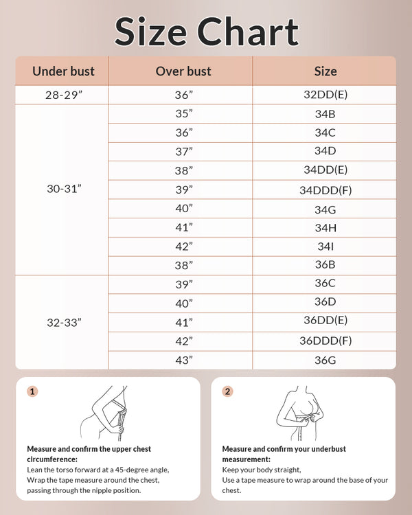 Curvvvy® Plus Size Lightweight Seamless Push-Up Bra