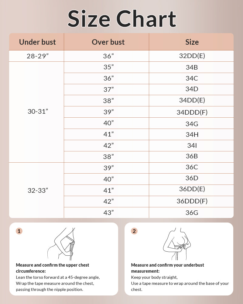 Curvvvy® Plus Size Lightweight Seamless Push-Up Bra