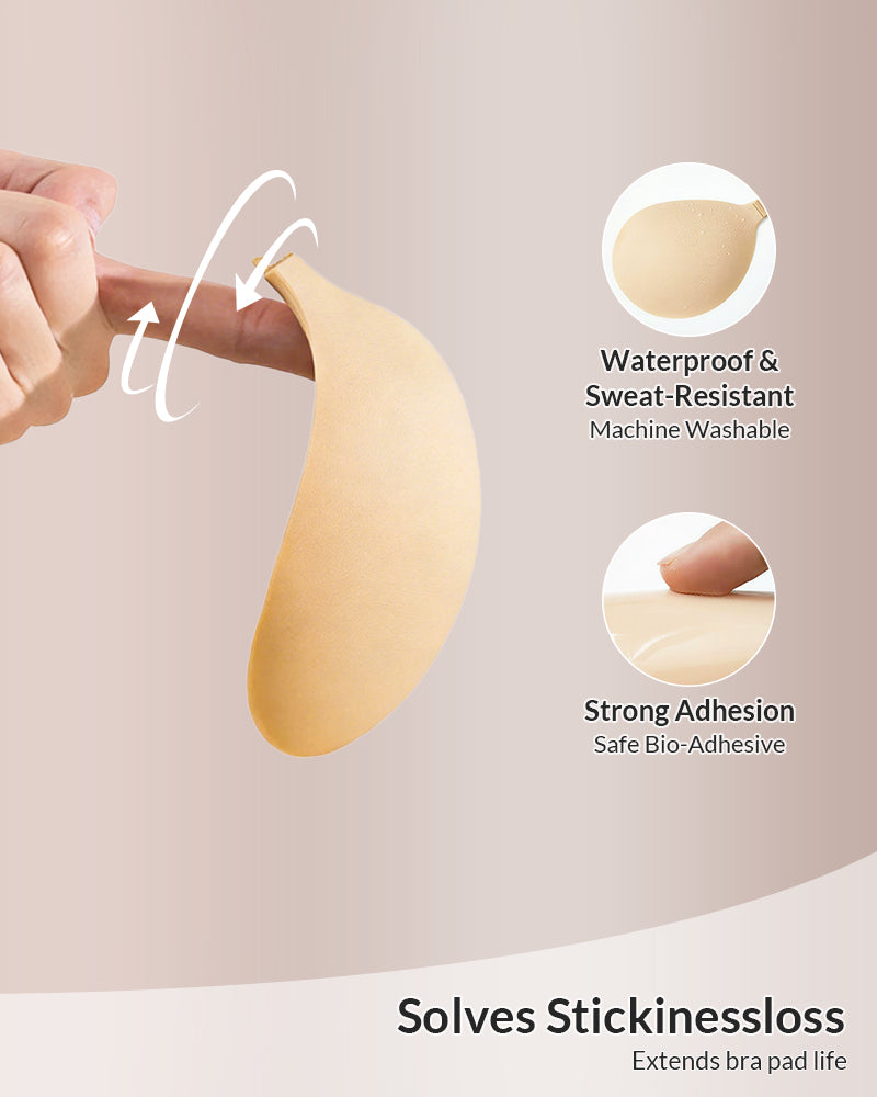 Curvvvy® Reusable Push-Up Sticky Bra
