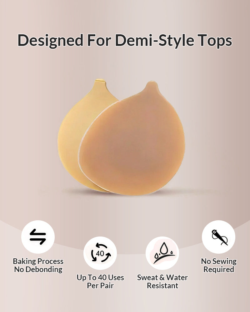 Curvvvy® Reusable Push-Up Sticky Bra