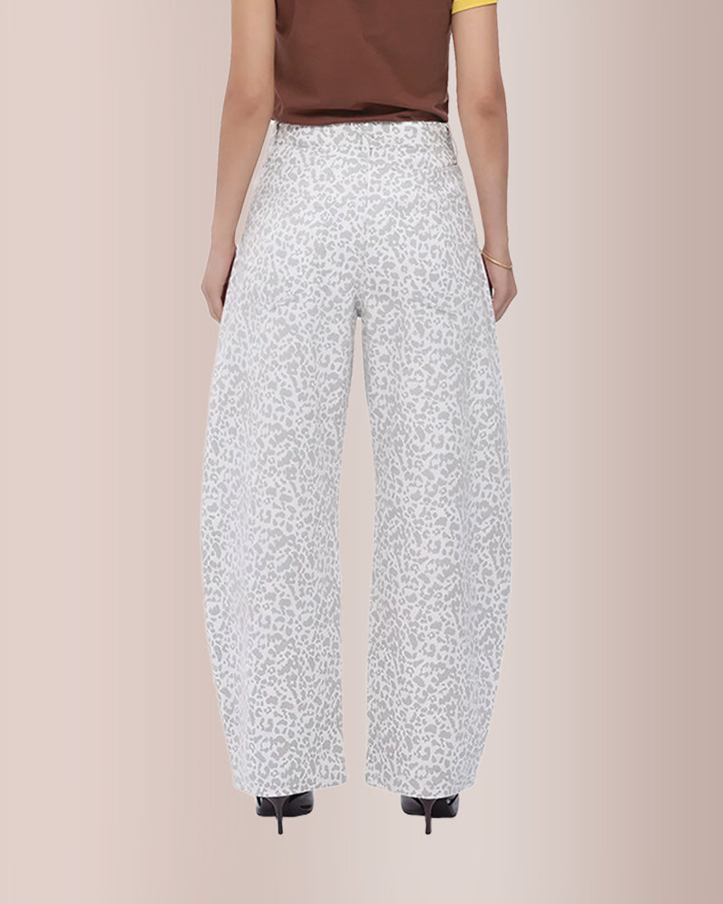 Curvvvy® High Waist Baggy Barrel Leg Jeans Curvvvy-US