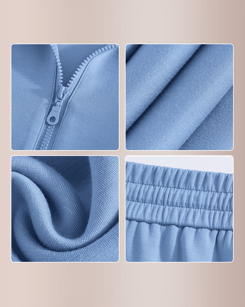 Curvvvy®Women's Casual 2-Piece Sweatsuit Set