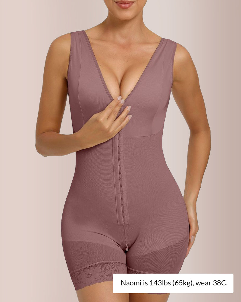 Curvvvy® CurveFlex - Zipper & Hook Body Shaper Curvvvy-US