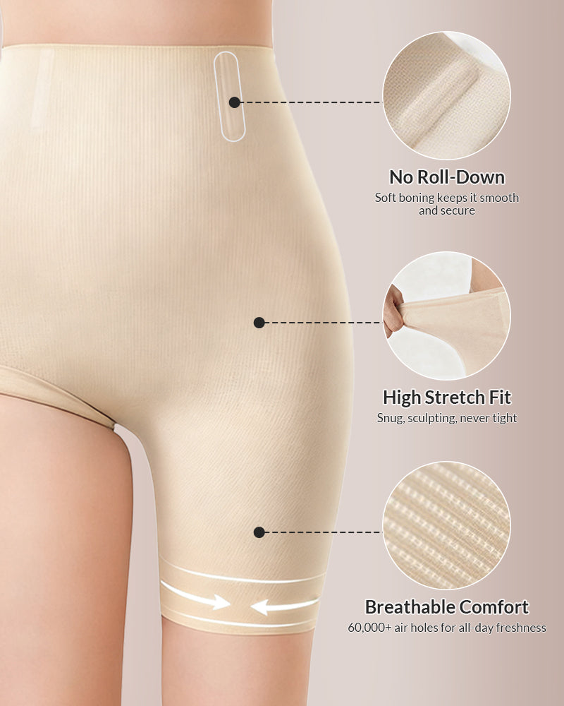Curvvvy® CurveFlex – High-Waist Seamless Butt-Lifting Shaper Shorts Curvvvy-US
