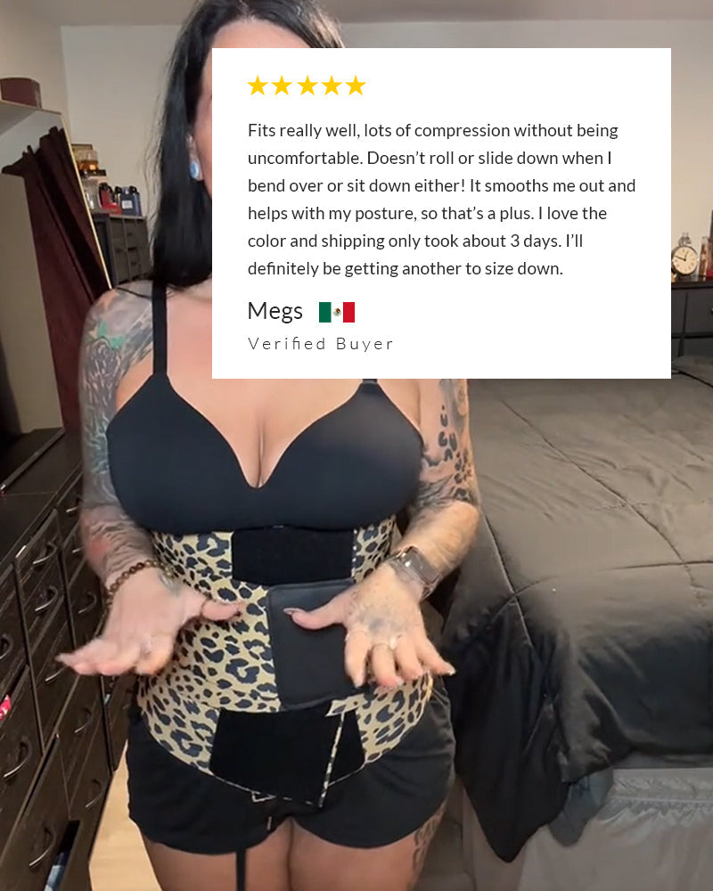 Curvvvy® CurveFlex – Triple Wrap Adjustable Waist Trainer Belt Curvvvy-US