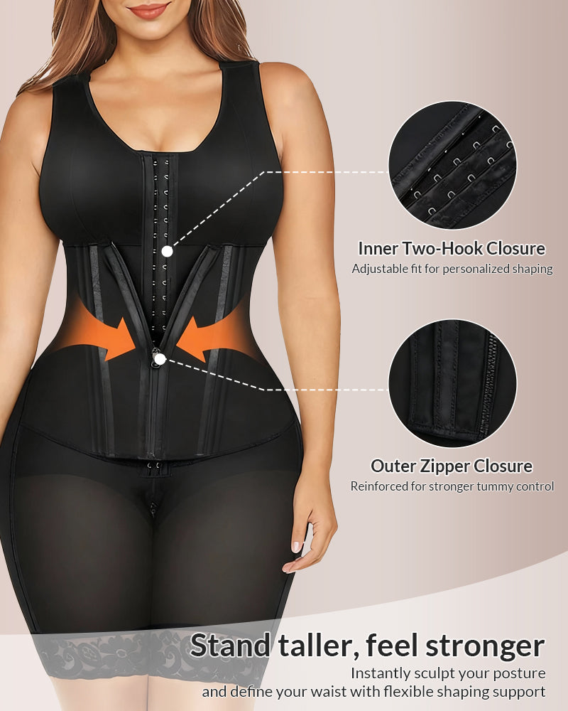 Curvvvy® CurveFlex - Double Tummy Control Full Body Shapewear Curvvvy-US