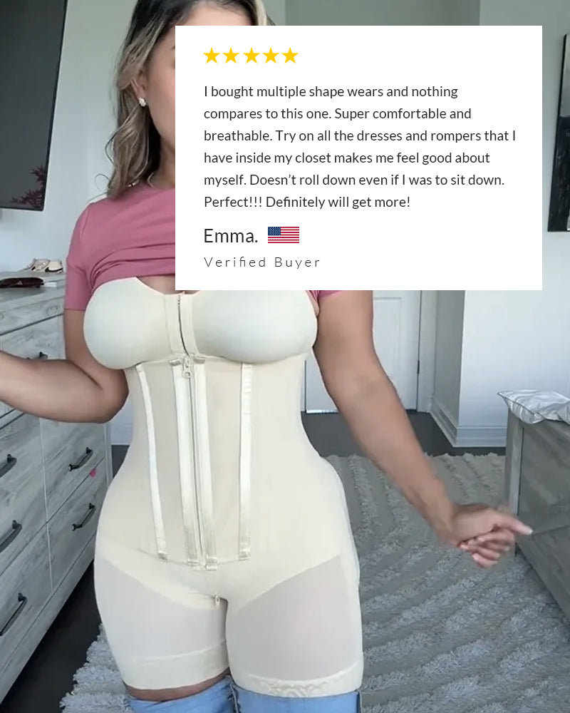 Curvvvy® CurveFlex - Double Tummy Control Full Body Shapewear Curvvvy-US