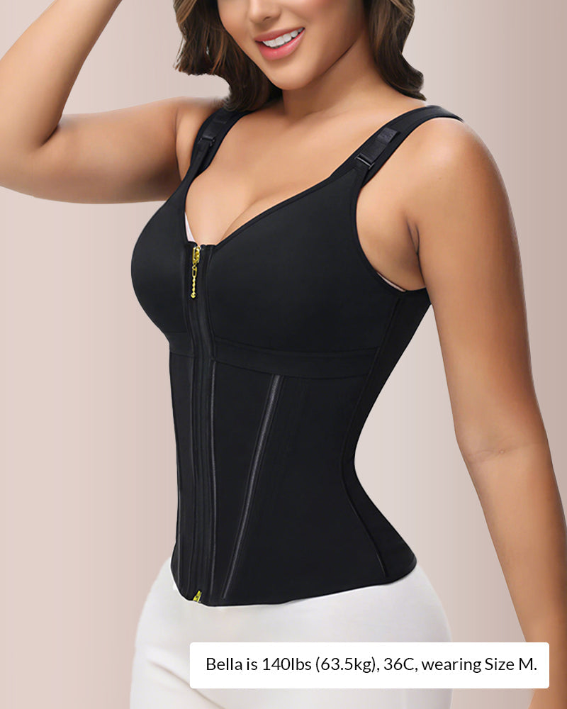 Curvvvy® CurveFlex - Double-Layer Tummy Waist Shaper With Bra Curvvvy-US