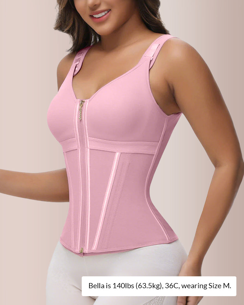 Curvvvy® CurveFlex - Double-Layer Tummy Waist Shaper With Bra Curvvvy-US