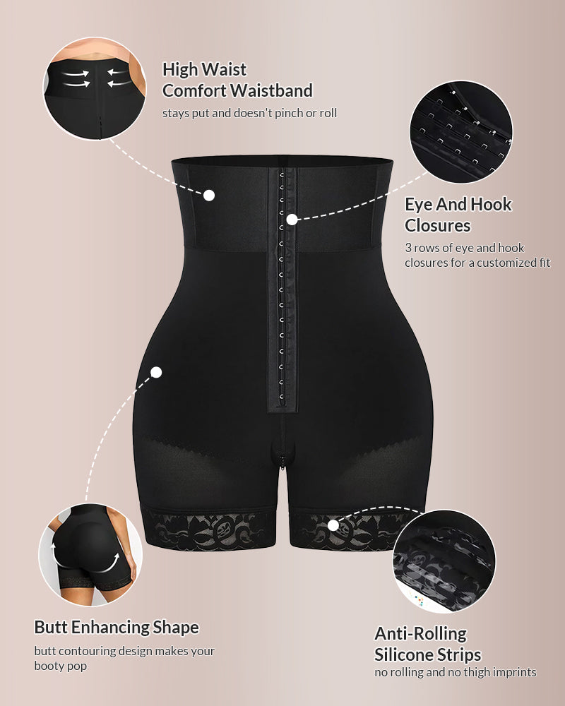 Curvvvy® CurveFlex - High Waist Butt Lift Girdle Shorts Curvvvy-US