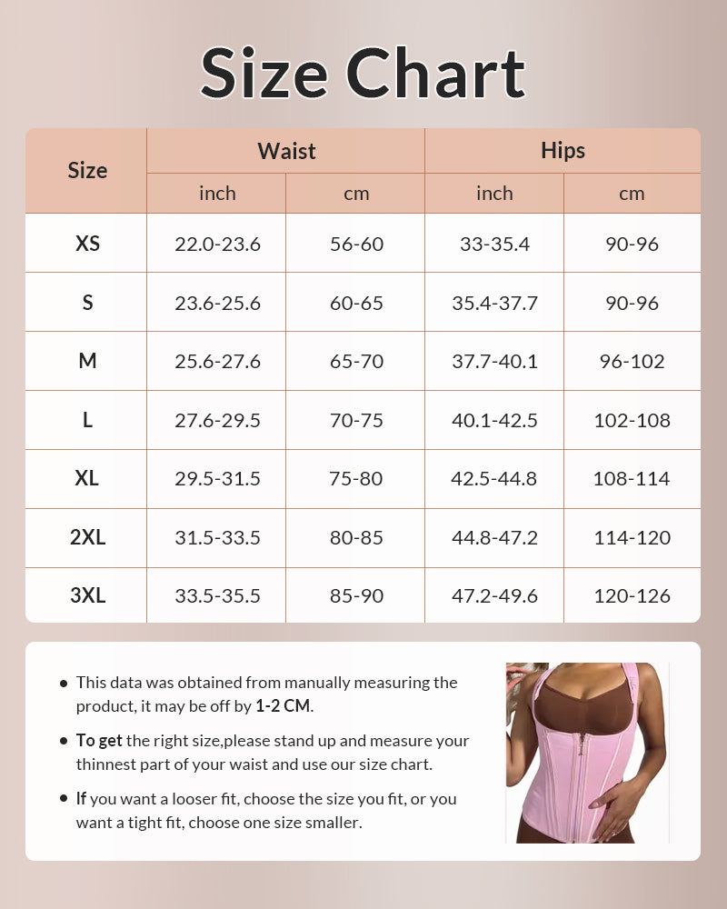 Curvvvy® CurveFlex - Double Waistband Corset Waist Trainer Curvvvy-US
