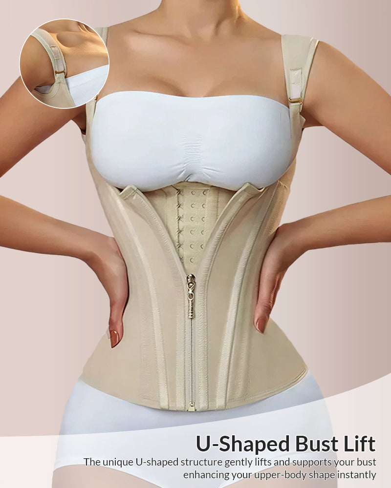 Curvvvy® CurveFlex - Double Waistband Corset Waist Trainer Curvvvy-US