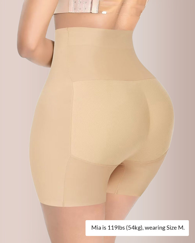 Curvvvy® High-Waist Tummy Control Butt Lifter Shorts