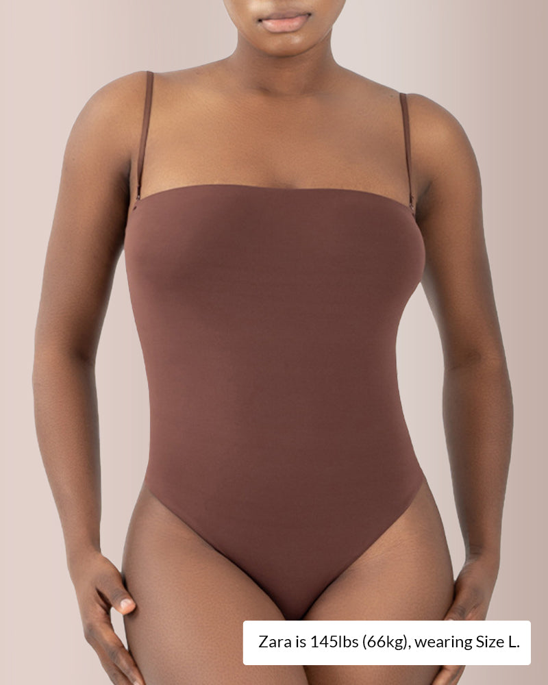 Curvvvy® Convertible Strap Cami Bodysuit