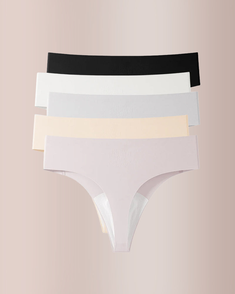 Curvvvy® ForLove – Seamless Invisible Comfort Thongs (5 Pack) curvvvy