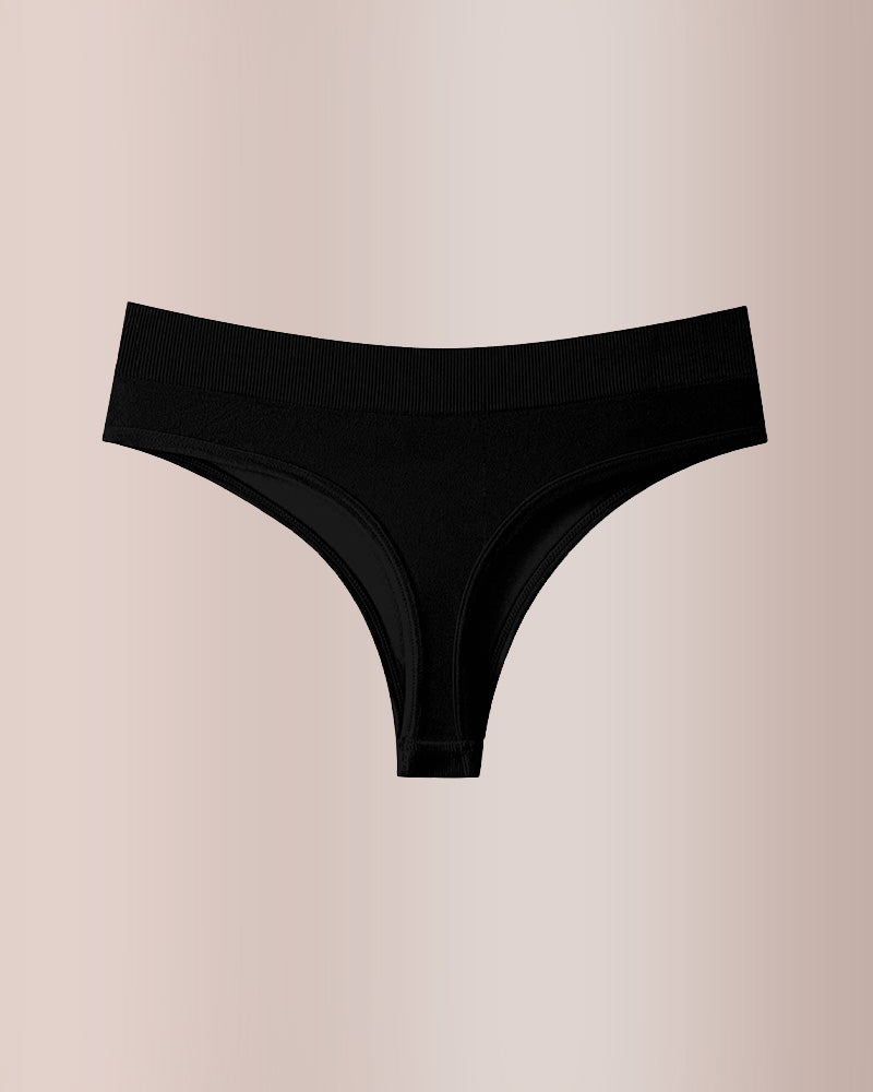 Curvvvy® Comfort Seamless Sport Thong Panties
