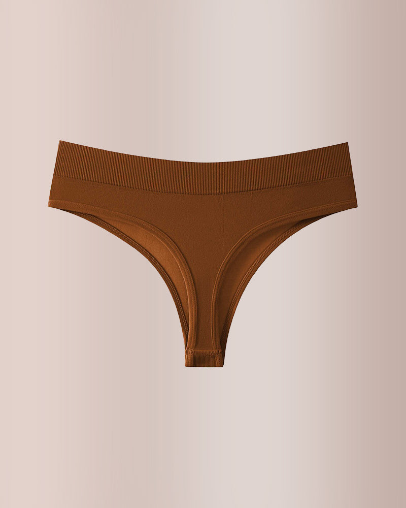 Curvvvy® Comfort Seamless Sport Thong Panties