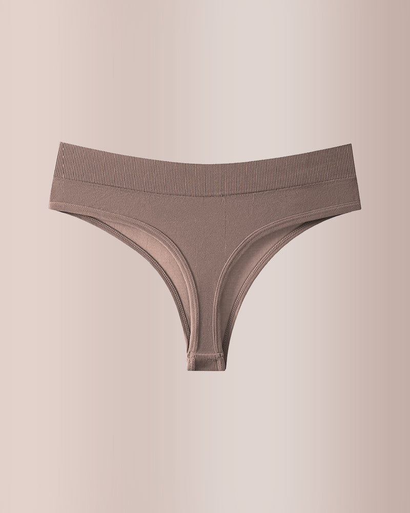 Curvvvy® Comfort Seamless Sport Thong Panties