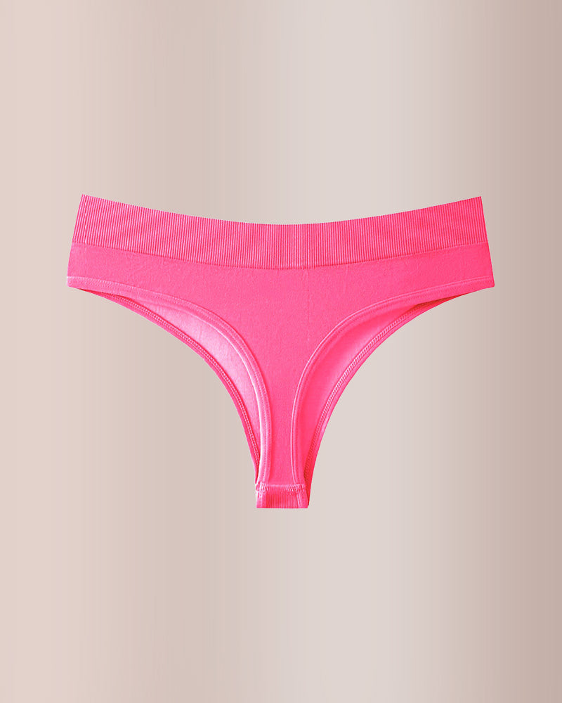 Curvvvy® Comfort Seamless Sport Thong Panties