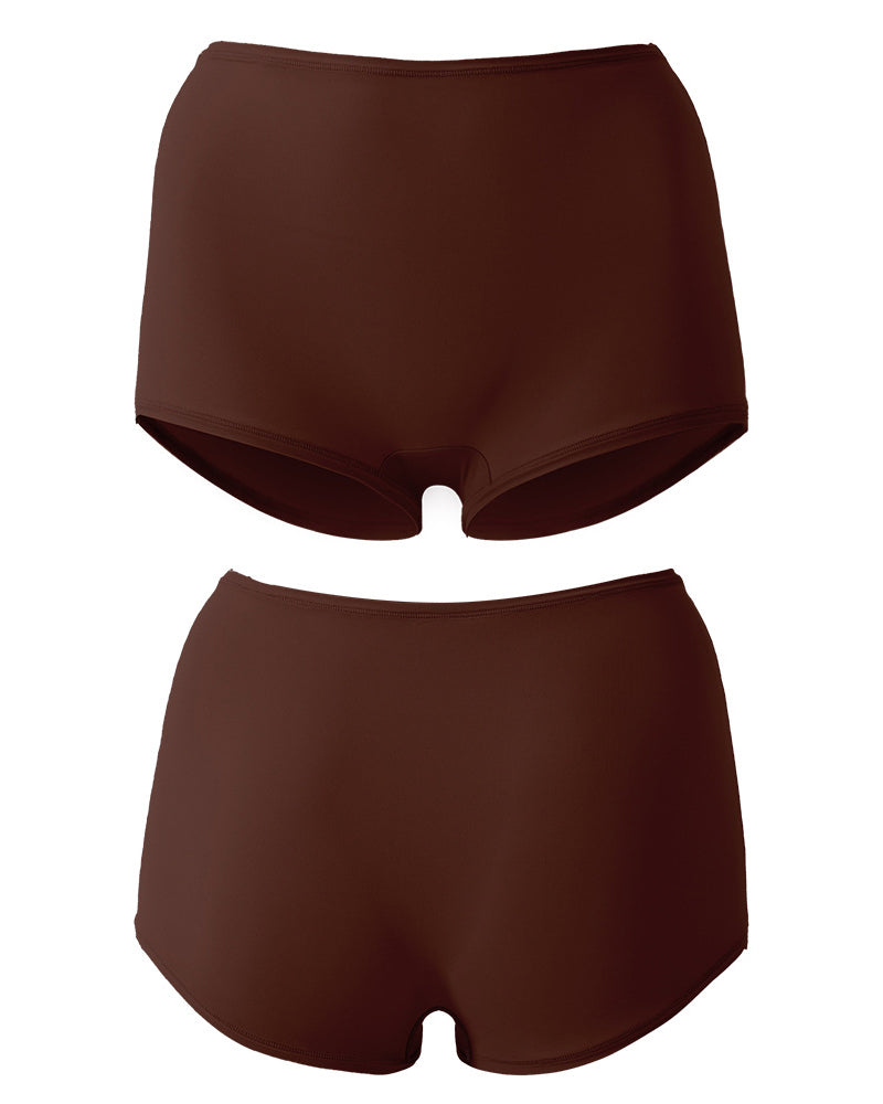 Curvvvy® High-Stretch Breathable Mid-Waist Boyshorts