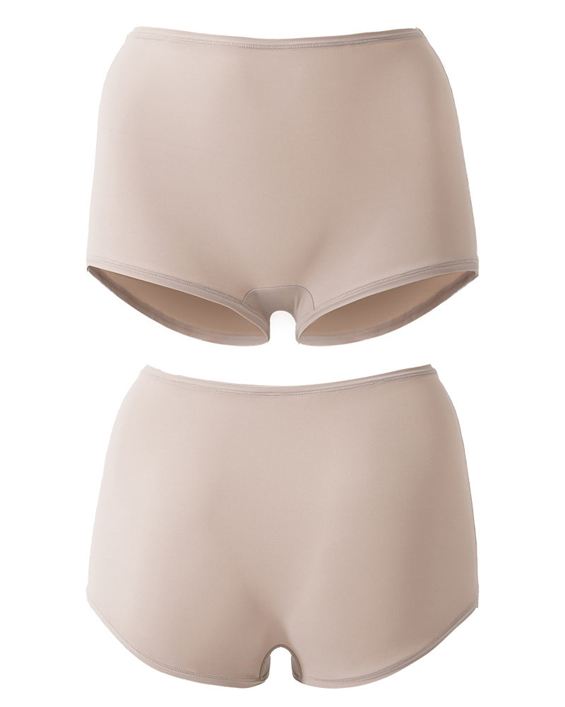 Curvvvy® High-Stretch Breathable Mid-Waist Boyshorts