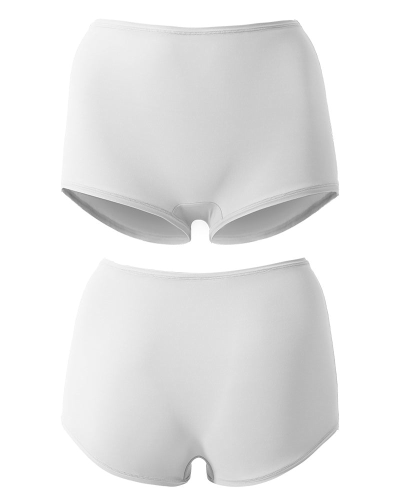 Curvvvy® High-Stretch Breathable Mid-Waist Boyshorts