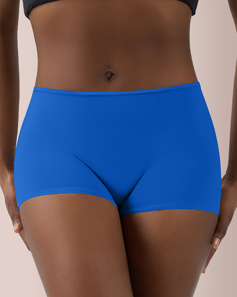 Curvvvy® High-Stretch Breathable Mid-Waist Boyshorts