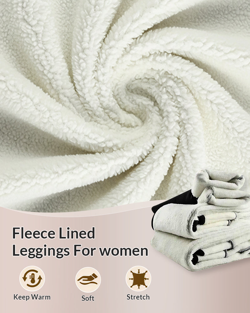 Curvvvy® Warm Thick FLeece Lined Leggings Curvvvy-US