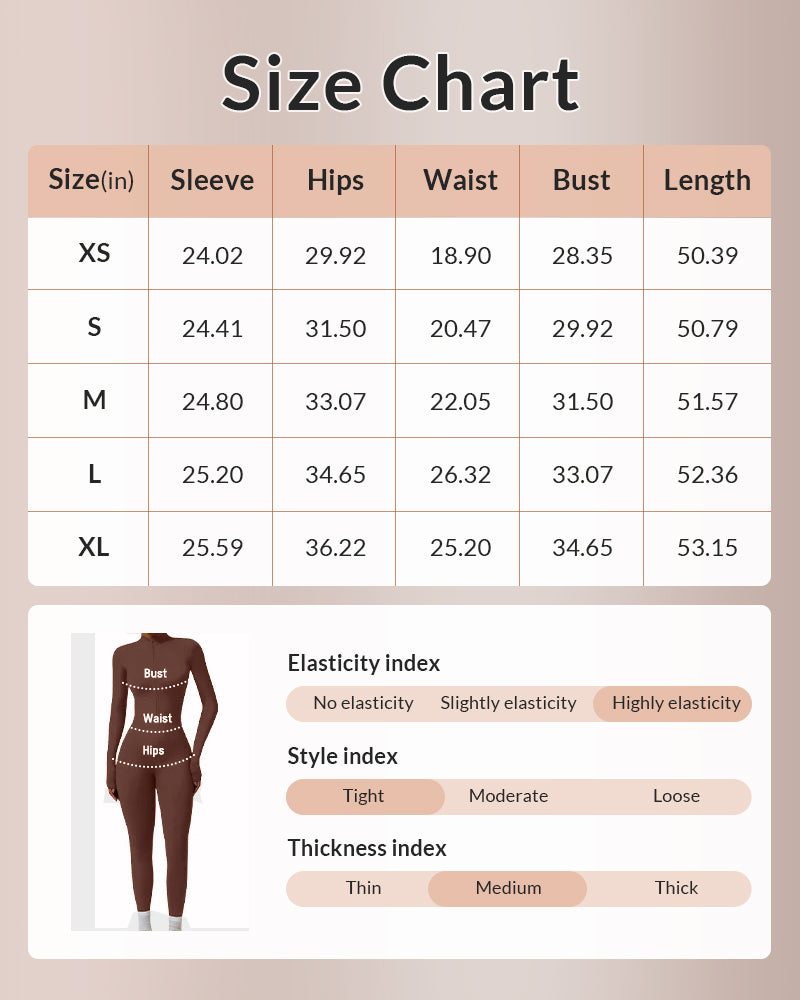 Curvvvy® Fleece Slim-Fit Winter Training Jumpsuit