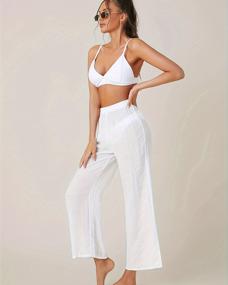 Curvvvy® Sheer Linen 3-Piece Lounge Set