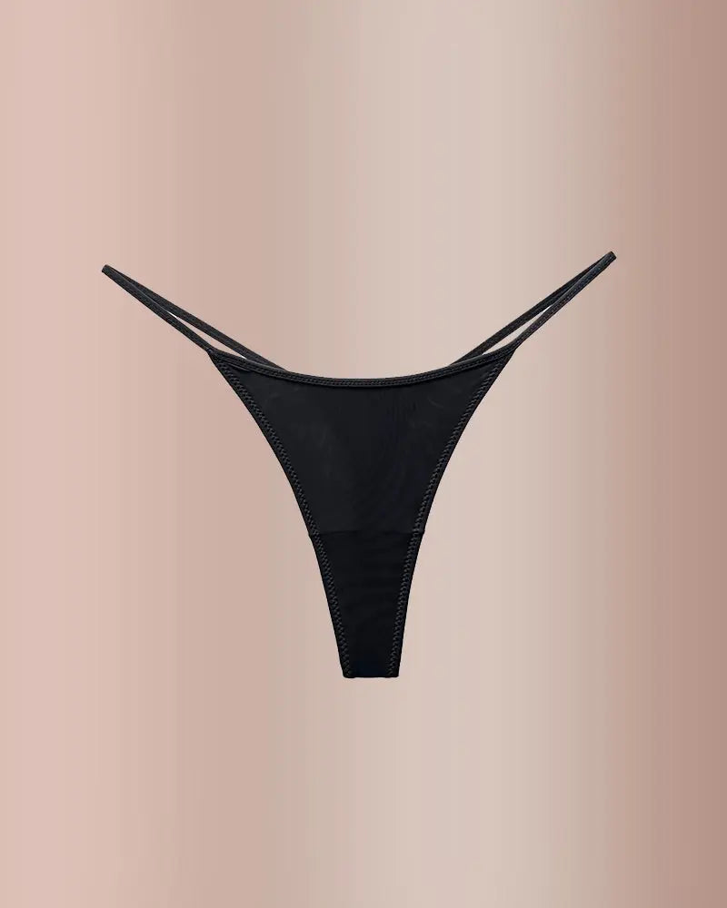 Curvvvy® ForLove – Animal Print Thin Strap Thong curvvvy